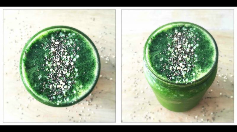 Warming Winter Green Smoothie (Natural Fat-Burner!)