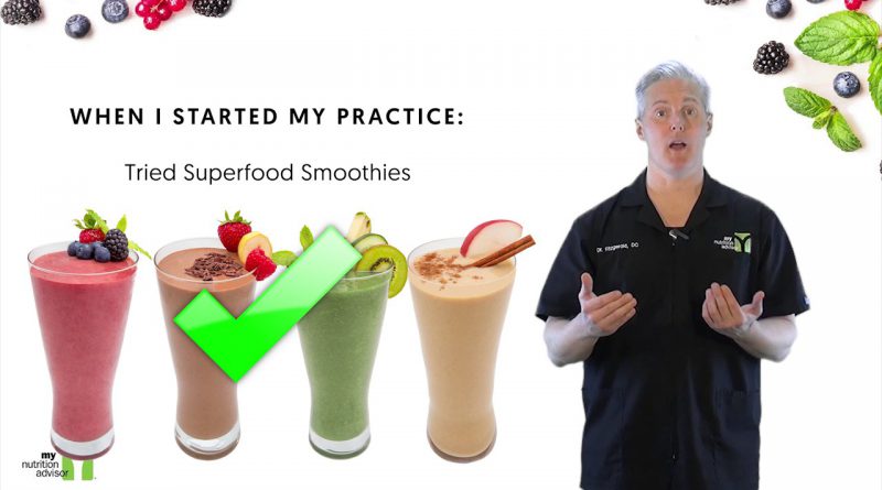 Why I Recommend Superfood Smoothies | Superfood Green Smoothie | My Nutrition Advisor