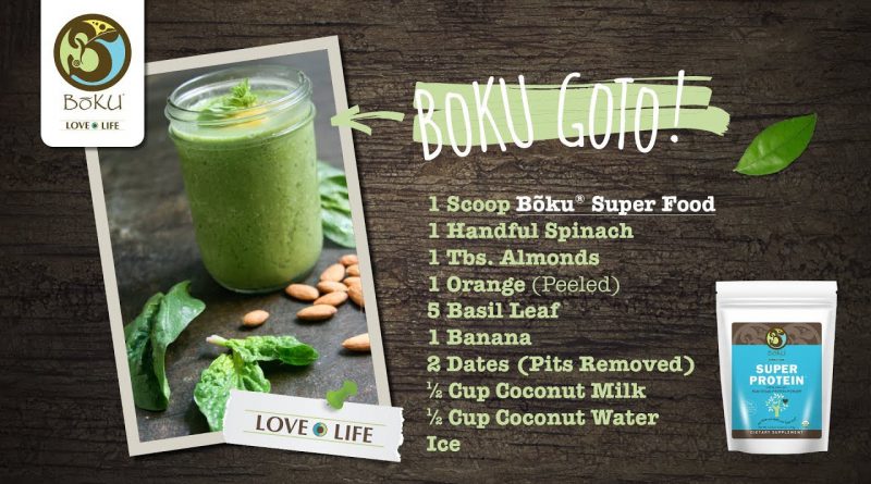 'BoKu GoTo' Superfood Smoothie Recipe