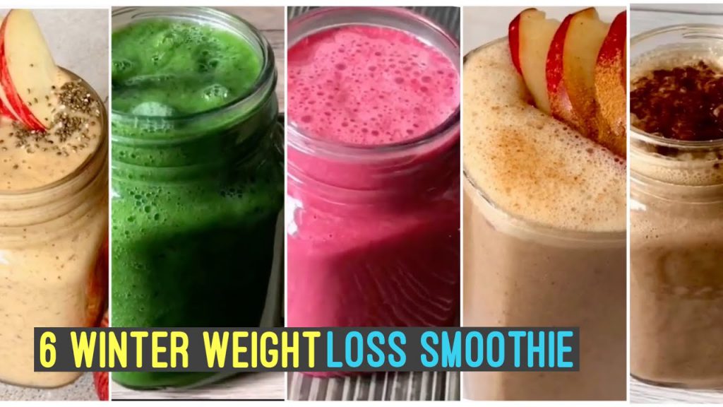 6 Winter Smoothie Recipes | For Weight Loss | Ragi Oats Green Smoothie | Quick Easy Breakfast Ideas