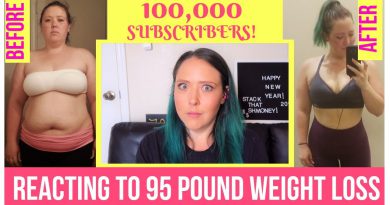 95 Pound weight loss journey Reaction video | 100k Subscribers