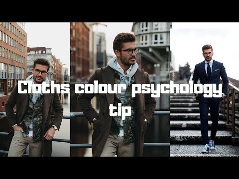 Color phychology tips || Men's wear || men's lifestyle ||