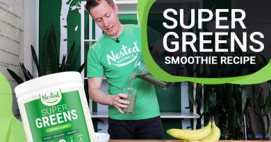 Healthy Super Green Smoothie Recipe l Jeremy Sherk