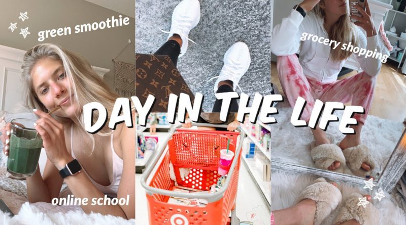 PRODUCTIVE VLOG: grocery shopping, my favorite green smoothie + getting motivated