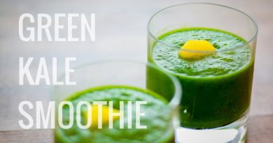 Quick and Easy Green Kale Smoothie