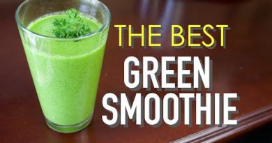 The Best Green Smoothie Recipe | With the Health Master | CLEAN EATING