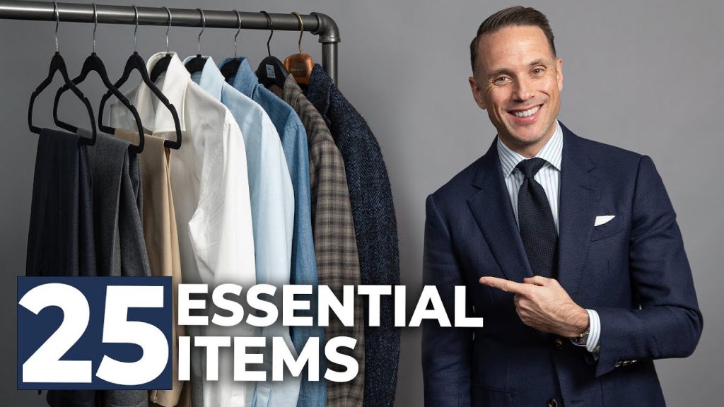 The ULTIMATE Beginner’s Capsule Wardrobe 25 Men’s Wardrobe Essentials