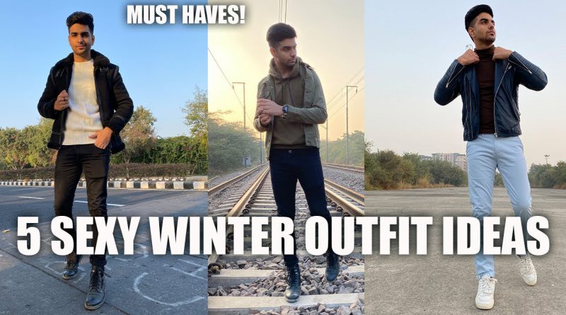 WINTERS MEIN SEXY DIKHO! 5 Best & Sexy outfit ideas for winters Indian men 2021| Winter lookbook men
