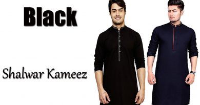 black shalwar kameez men, gents shalwar kameez design,Men's lifestyle Lifestyle Famous12